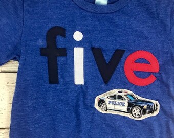 police party, police shirt boy, police shirt for kids, police birthday shirt, police birthday, police birthday decorations, police birthday