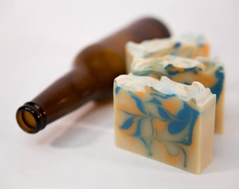 Blue Moon Citrus Grove | Beer Soap | Made with Blue Moon Beer | Gifts for Men | Fatty's Soap Co.