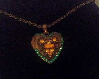 Unique Mystery Heart Locket