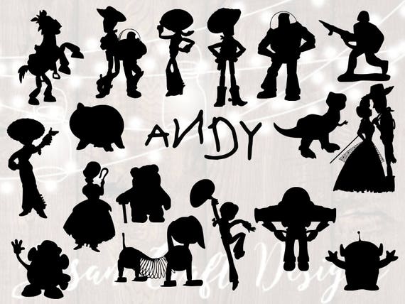 Download Toy Story svg bundle toy story silhouettedxfpng