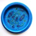 Vintage Bitossi Dish // Large Rimini Blue Ceramic // Mid Century Modern Art Pottery // Aldo Londi Italy // 10.5" Diameter Chipped