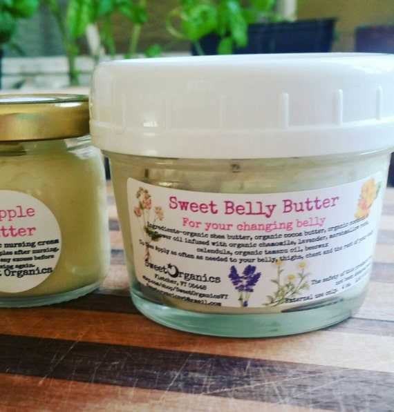 Sweet Belly Butter Organic Pregnancy body butter