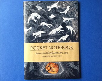Notebook, Jotter, Mini Sketchbook | Ghosts