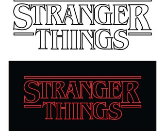 Stranger things svg | Etsy