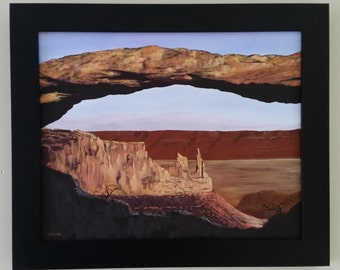 Mesa Arch, Utah. Original Oil Painting