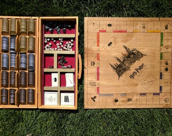 DOCUMENTS ONLY for Harry Potter Monopoly Board - DIY