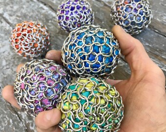 Chainmaille Juggling Balls