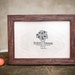 8x12", 20x30 cm RUSTIC NATURAL Unique DESIGN Picture frame, Baltic birch plywood, Brown color photo frame, Striped style