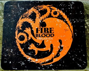 Game of Thrones Distressed House Mousepads