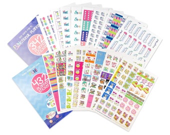 Sticker Sets for Planners | Pick TWO | Choose from 4 collections | Fits any planner and calendar | Up to 1288 stickers | 100s of events