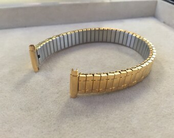 10mm to 14mm Stainless Steel Straight Spring End-Expansion Watch Replacement Band