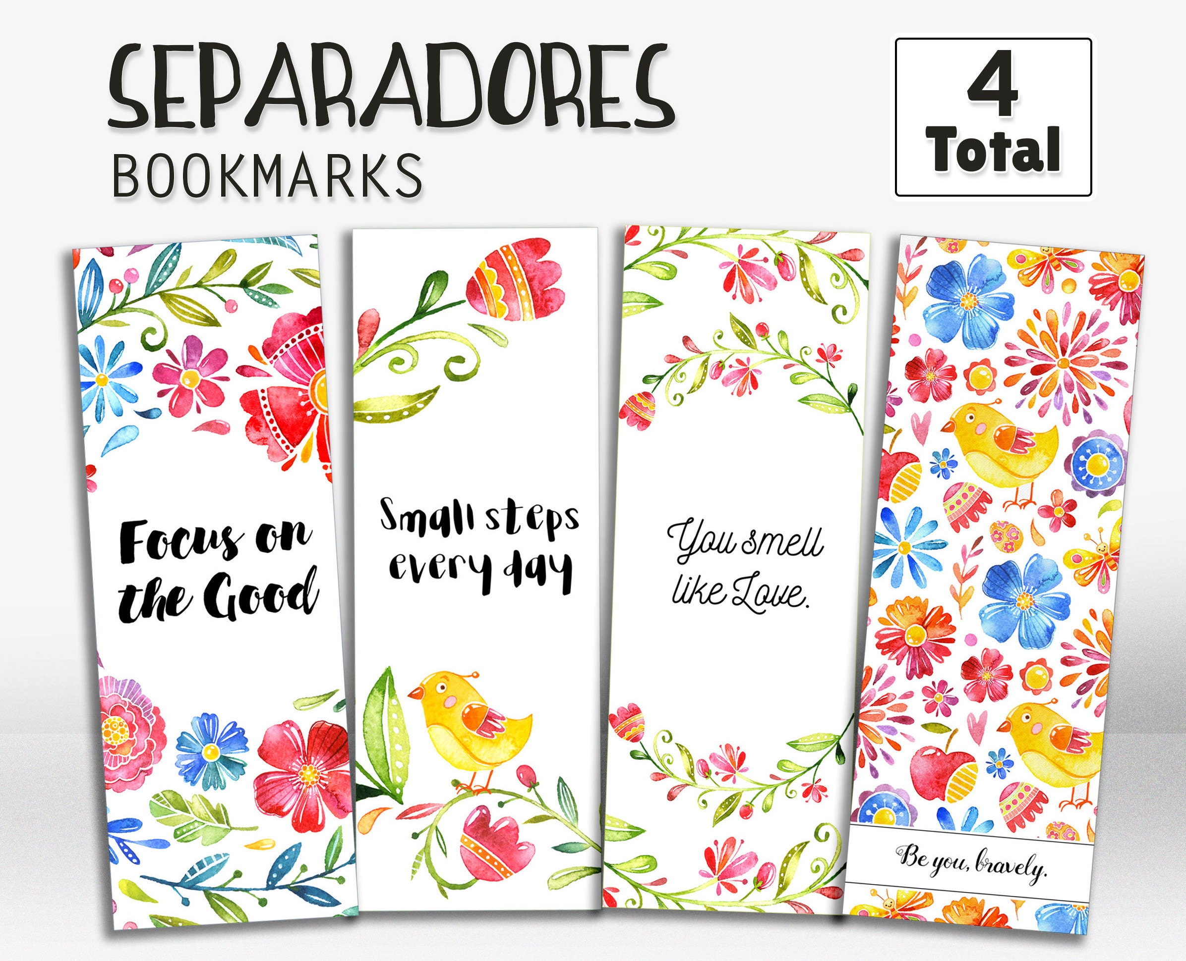 Bookmarks in spanish printable bookmarks bookmarks with