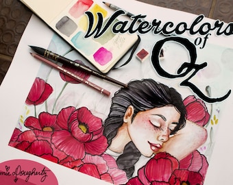 Watercolors Of Oz Online Workshop Beginning July 1st