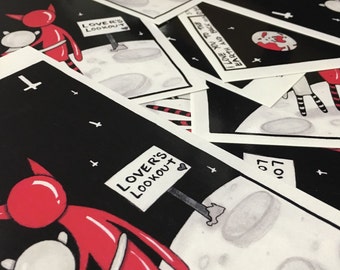 A5 print "I Love You To The Earth And Back"