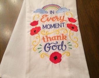 Decorative kitchen towel