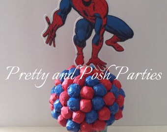 Spiderman Candy Bouquet