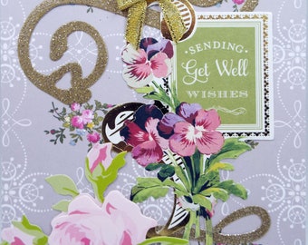 Sending Get Well Wishes 2018 Card Handmade