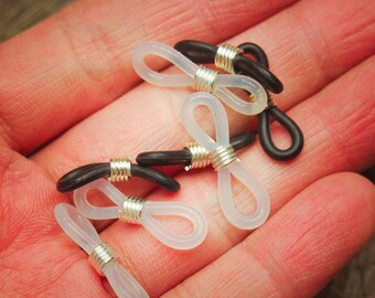 Eyeglass Parts for Necklace - 6 pairs - #100195