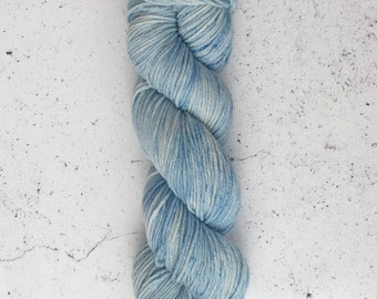 Hand Dyed Worsted Yarn, Knitting Yarn, 100% Superwash Merino Wool, 100g/218 yards