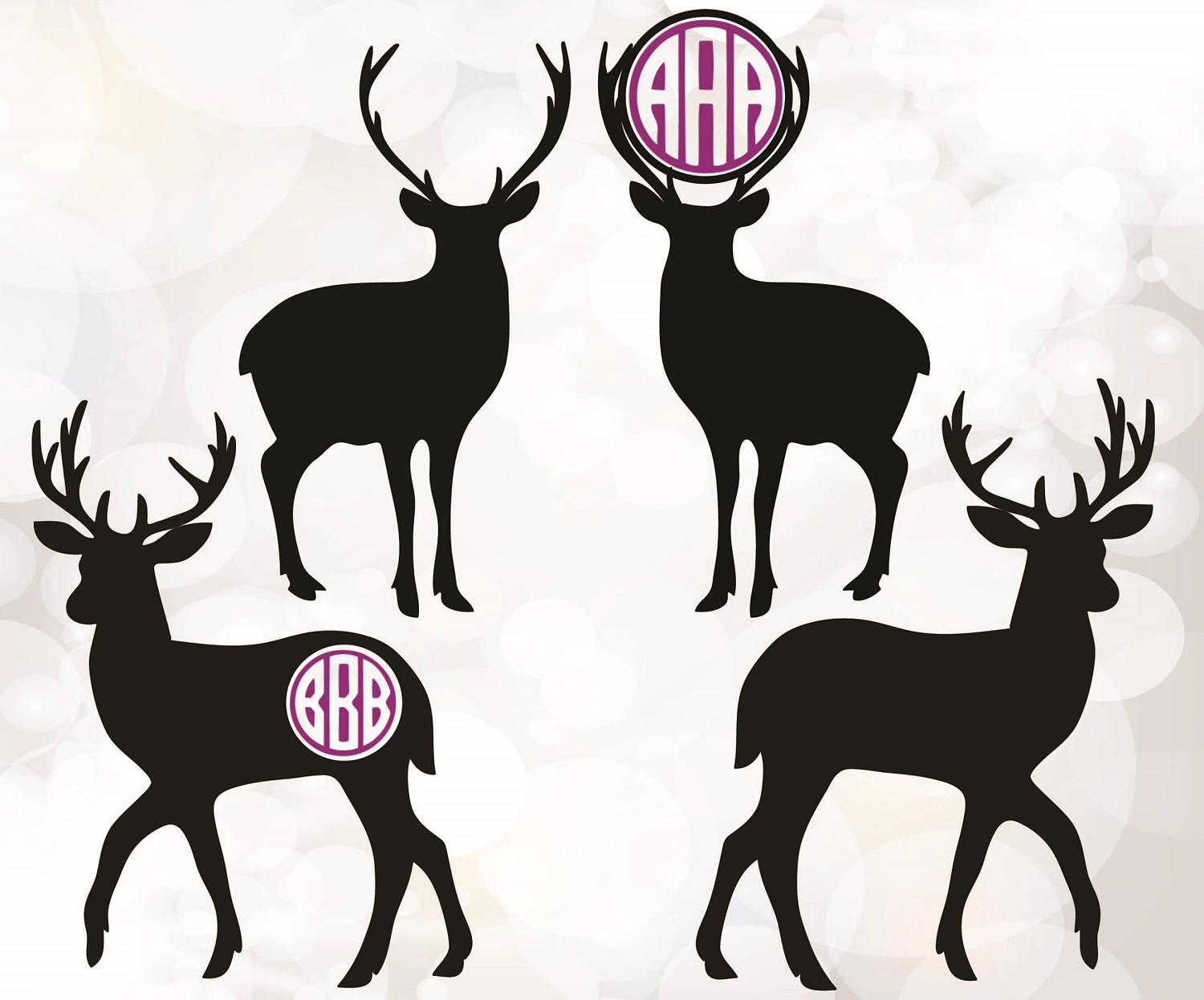 Download Deer SVG Deer Clipart Christmas svg Cricut downloads