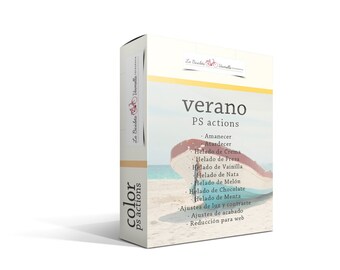 Summer photoshop actions (in Spanish)