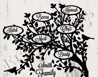 Free Free 310 Blank Family Tree Svg Free SVG PNG EPS DXF File