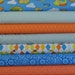On The Go 7 Fat Quarters Bundle by Bo Bunny for Riley Blake, 1 3/4 yards total