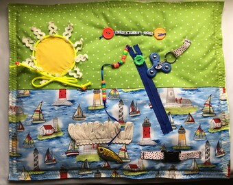 Fidget blanket, Gone Fishing