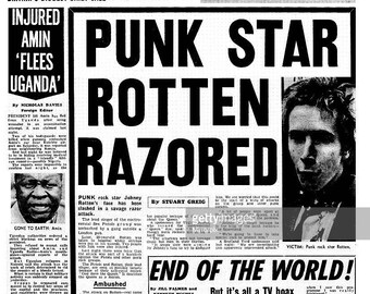 ROTTEN RAZORED PRINT