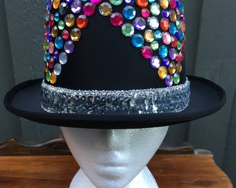 Rainbow Star Tophat