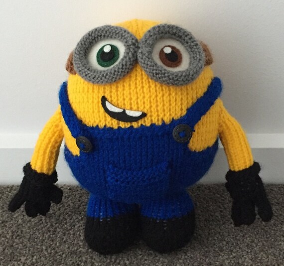 Bob the Minion Knitting Pattern PDF