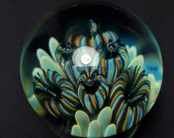 Small glass paper weight