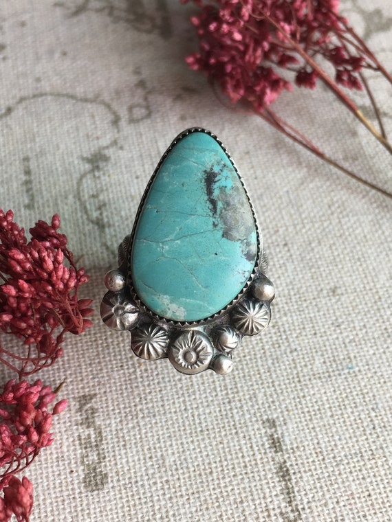 Nevada Turquoise Ring, Size 9