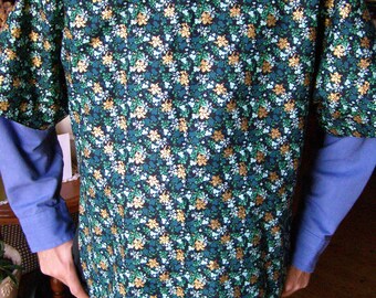 Adult Sleeve Bib special needs apron Painting Smock extra long Craft Apron
