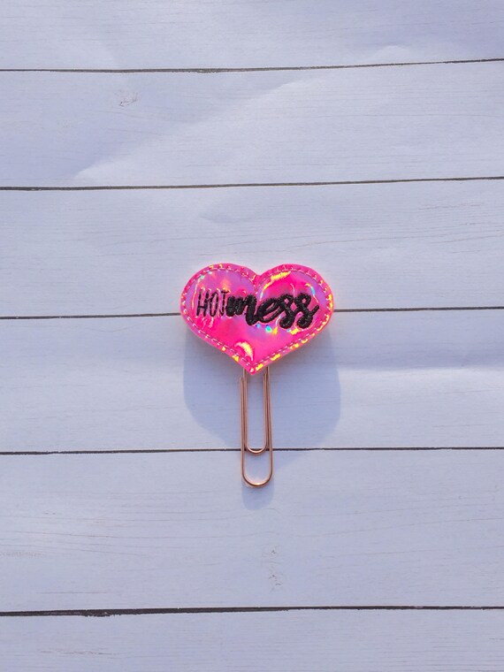 Hot Pink Hot Mess Planner Clip/Planner Clip/Bookmark. Hot Mess Planner Clip. Hot Mess. Word Planner Clip