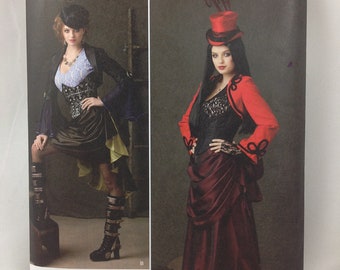 Simplicity 1819 sz.6-12 Burlesque or Steampunk Pattern NEW UNCUT