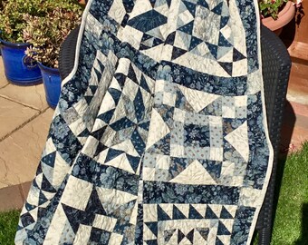 Handmade Patchwork Quilt....the Sampler