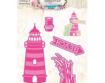 Die cut StudioLight Romantic Summer nr.07 Lighthouse new