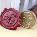 Personalized Wax Seal Stamp Kit Custom Sealing Wax Stamp Wedding Invitation Wax Stamp ST001