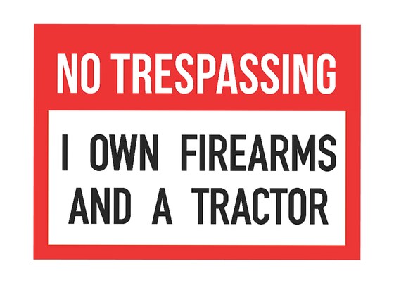 Printable Private Property No Trespassing Signs Printable Private Property No Trespassing Signs