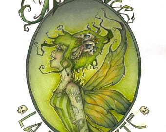 Green Fairy - Original Painting