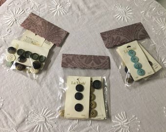 Assorted Vintage Buttons