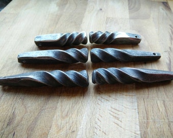 Light pull- Blacksmith made and Hand forged Short twist Light pull, Home decor