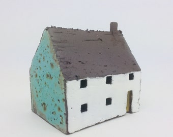 House with Turquoise Gable