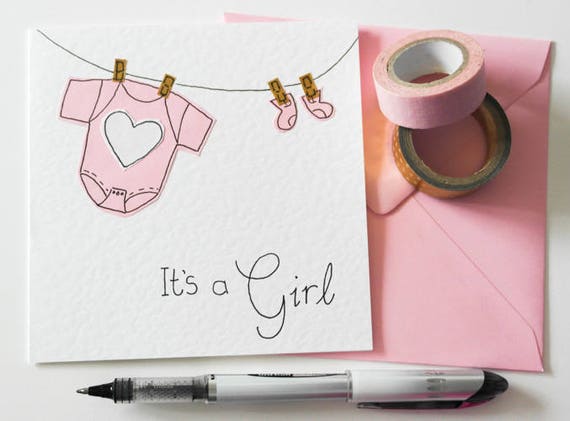 baby girl greeting