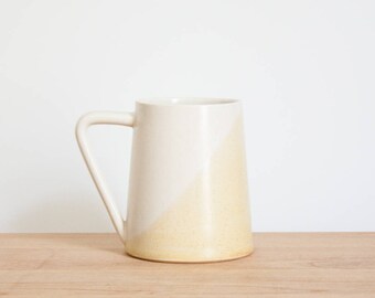 Colorblock Coffee Mug | Pottery mug | Ceramic mug | Gift for mom | Stoneware mug | Pottery Mugs | Pottery coffee mugs | Coffee cup