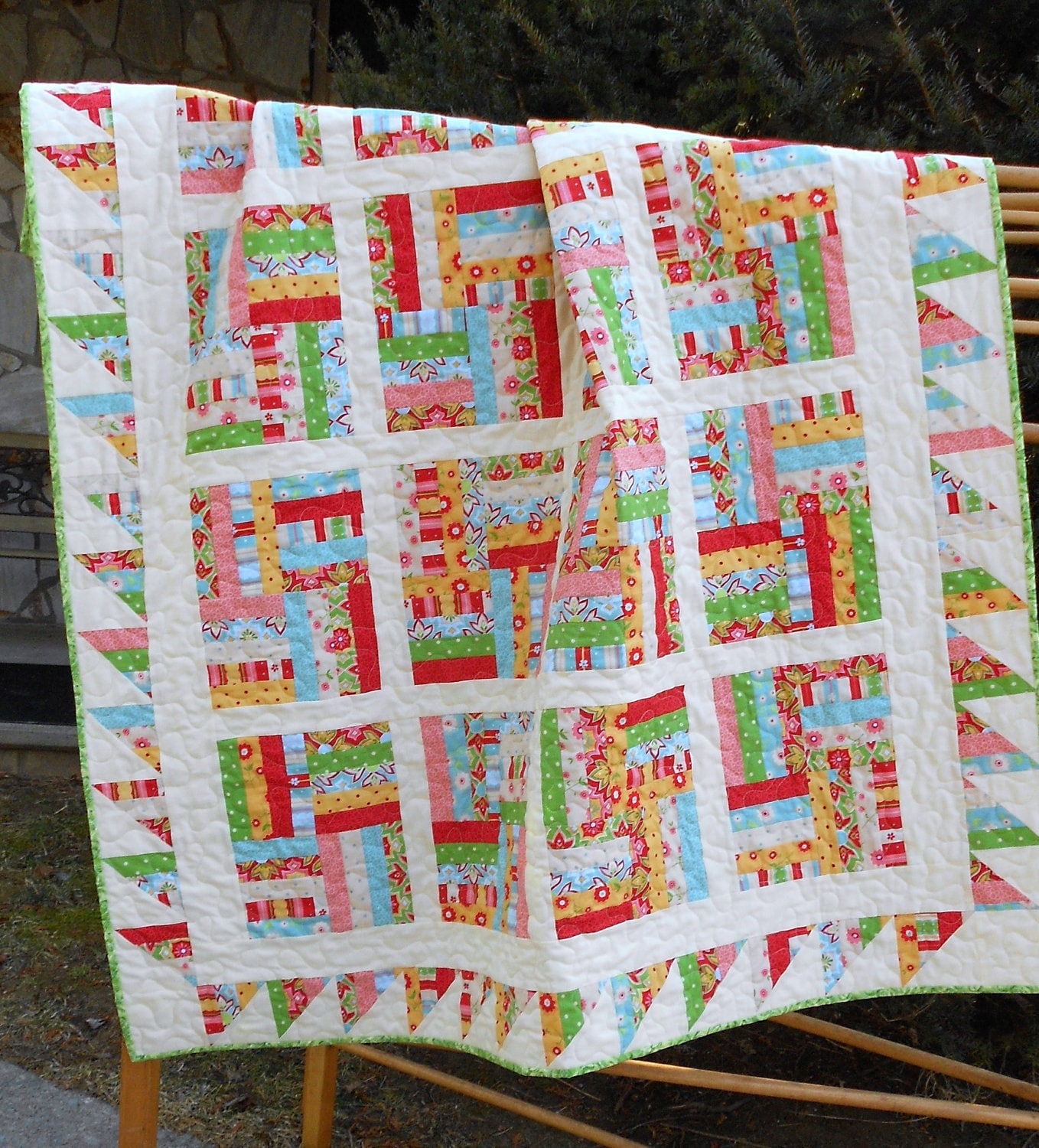 Quilt Pattern Chutes And Ladders Fat Quarter Friendly Quilt