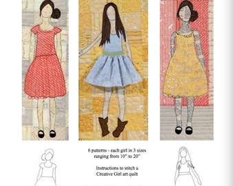 Happy Girls Pattern - Digital Download