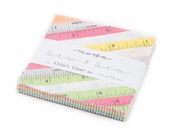 FABRIC CHARM PACK 5" Sew & Sew by Moda