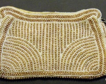 Vintage Beaded Clutch